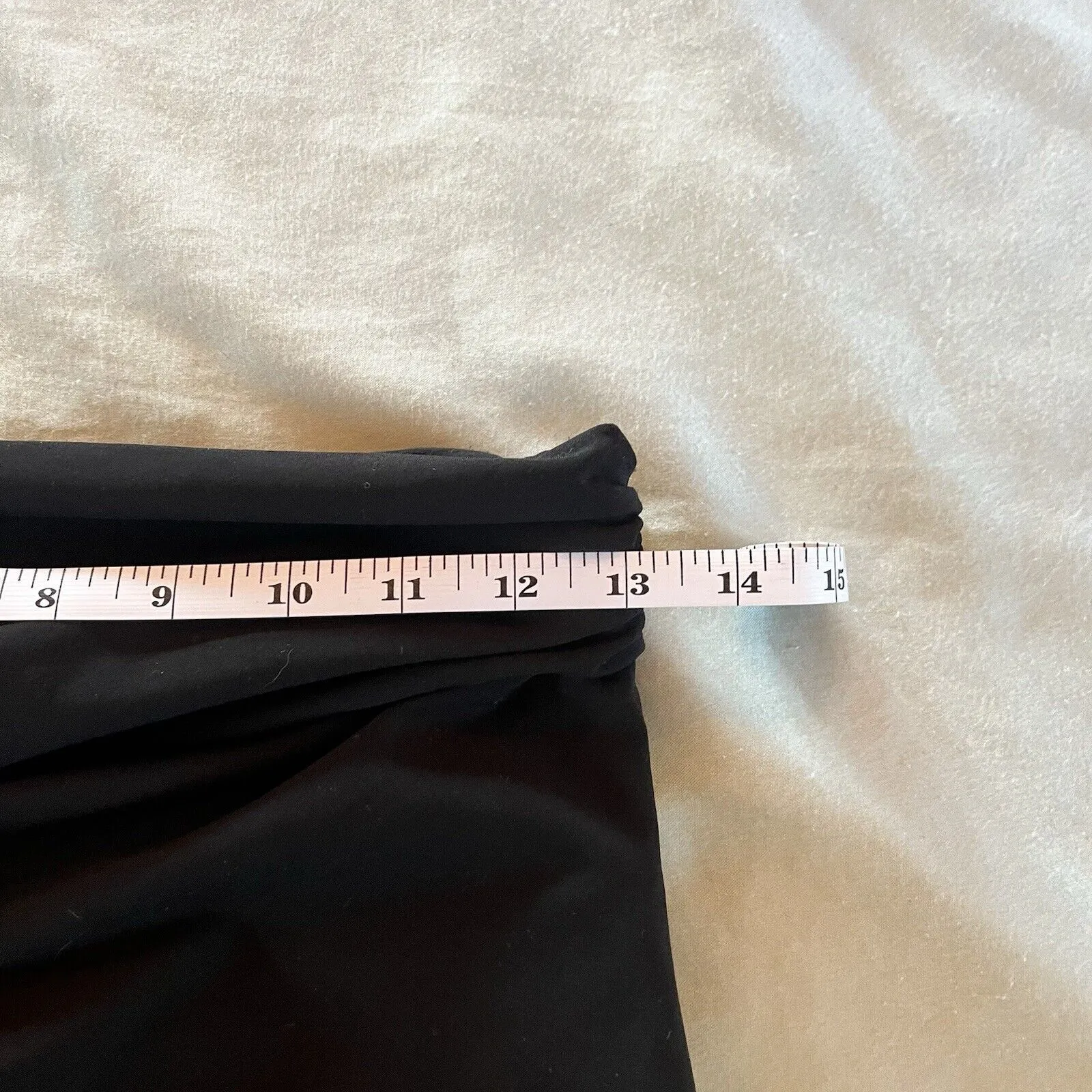 Elizabeth and James Women's Rouched Black  Mini Skirt Black Label Designer XS - Image 7