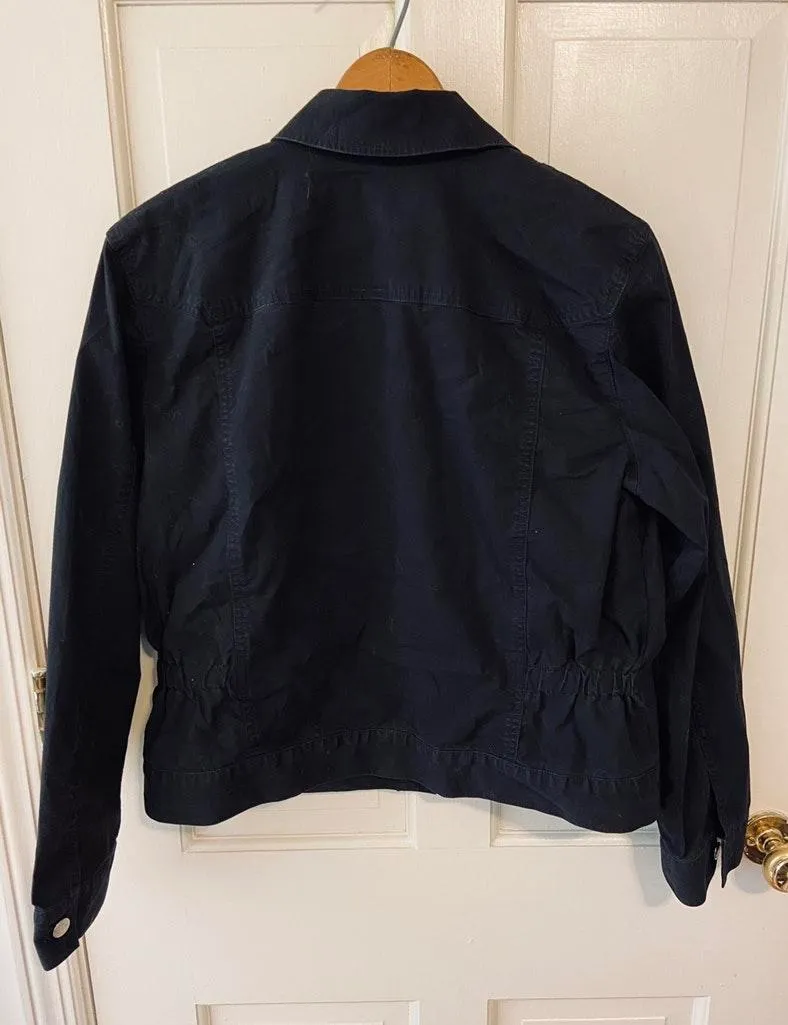 Jones New York Black denim jacket - Image 2