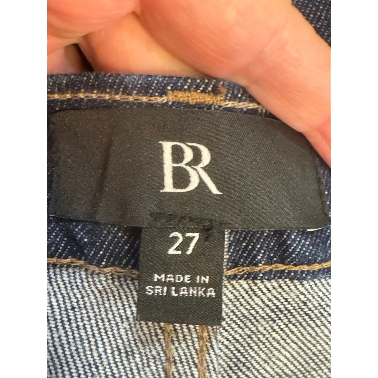 Banana Republic Artisan Jean‎ Dark Wash High Rise Relaxed Fit Button Fly Size 27 - Image 11