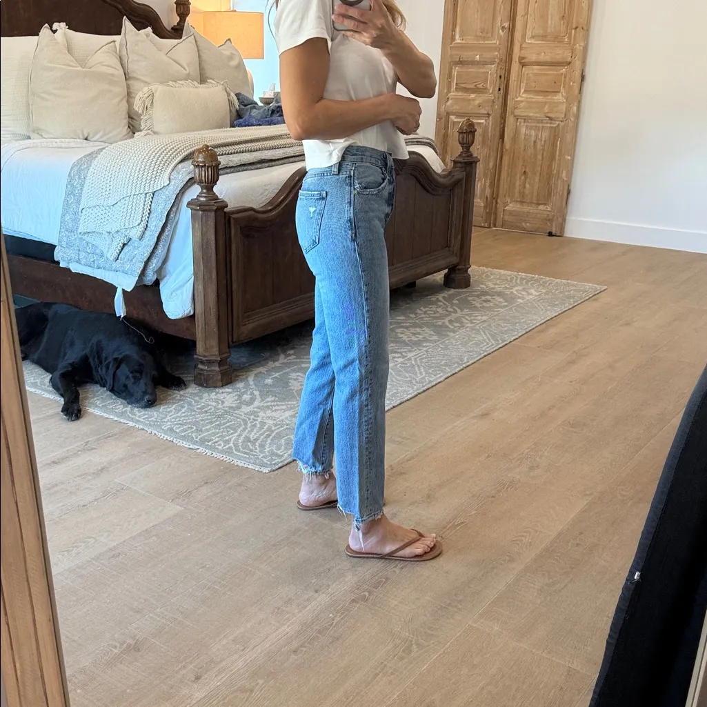 Pistola Light Blue Ankle Jeans - Image 2