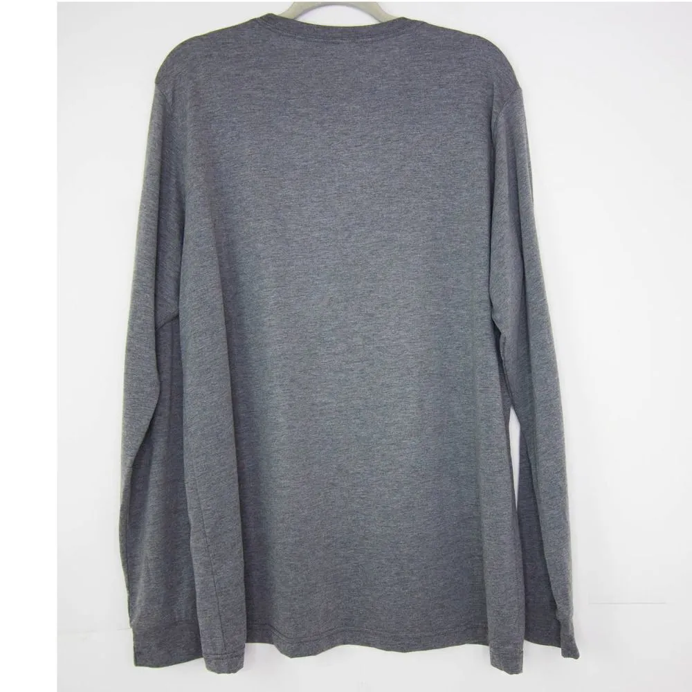 NWOT Bella + Canvas Christmas tree long‎ sleeve T-shirt, Grey, XL - Image 2