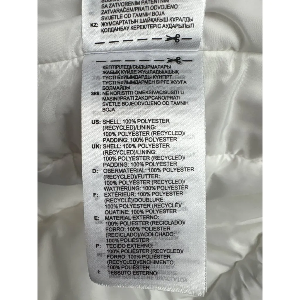 Women’s Adidas Large White Puffer Jacket - Image 6