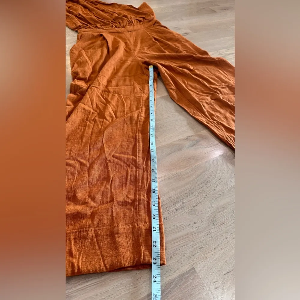 Free People Avery One-Shoulder Jumpsuit size 6 - Image 11