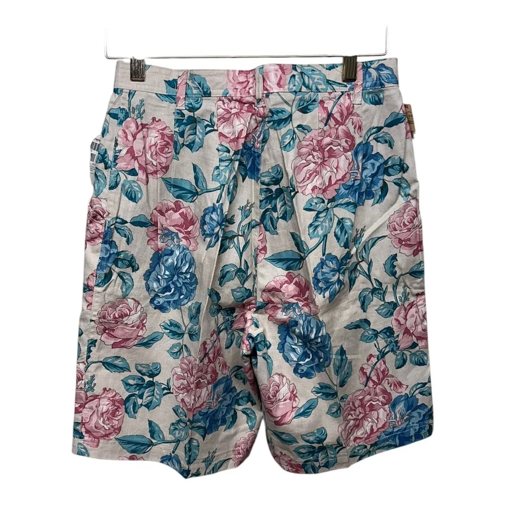 Vintage Woolrich Linen & Cotton Summer Set Medium Floral Breathable - Image 6