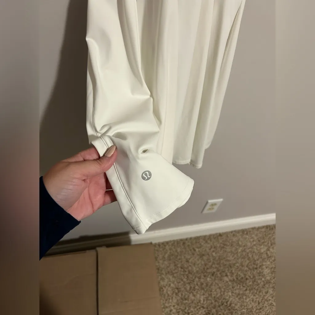 Lululemon Court Crush Tennis Dress in White size 6 - Image 7