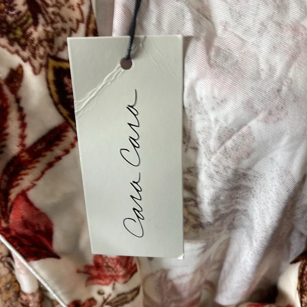 Cara Cara Venezia Velvet‎ Jacket Red - Image 10