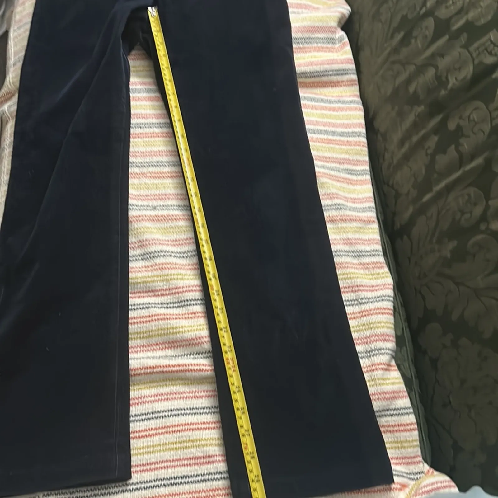 GAP Corduroy Stretch Pants 4 Dark Acacdemia Preppy Classic Minimalist Blue - Image 7