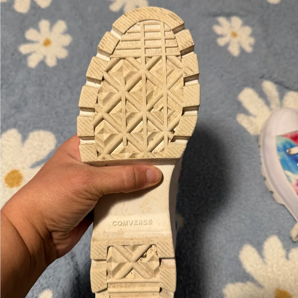 Converse Tie-Dye High-Top Sneakers - Image 8