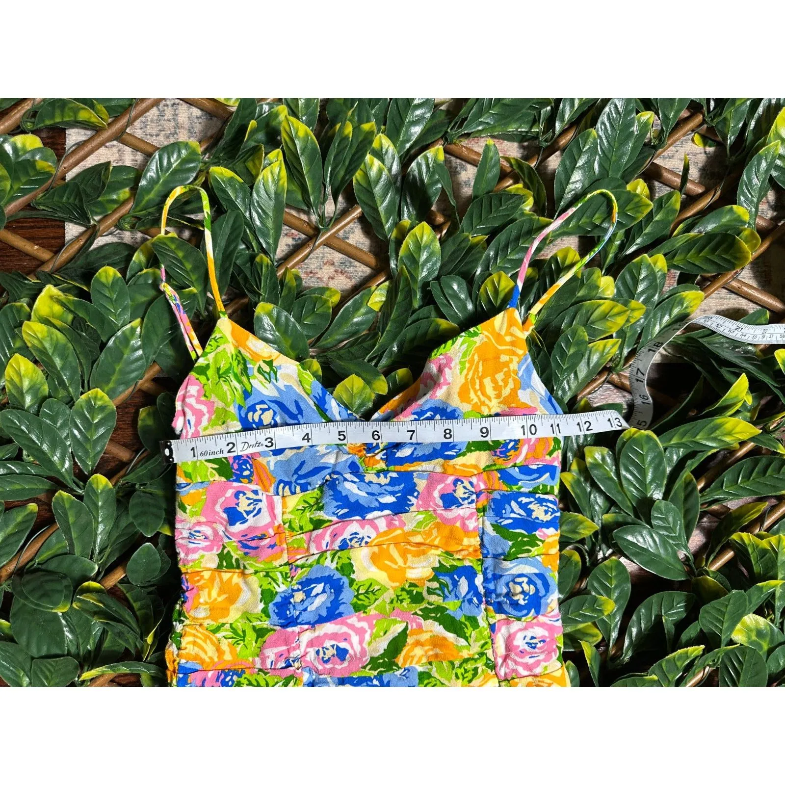 ZARA  Multicolor Scrunched Mini Dress Size XS - Image 5