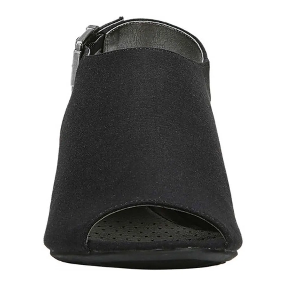 Life Stride Relay Slingback Black Shoes Size 8 - Image 3