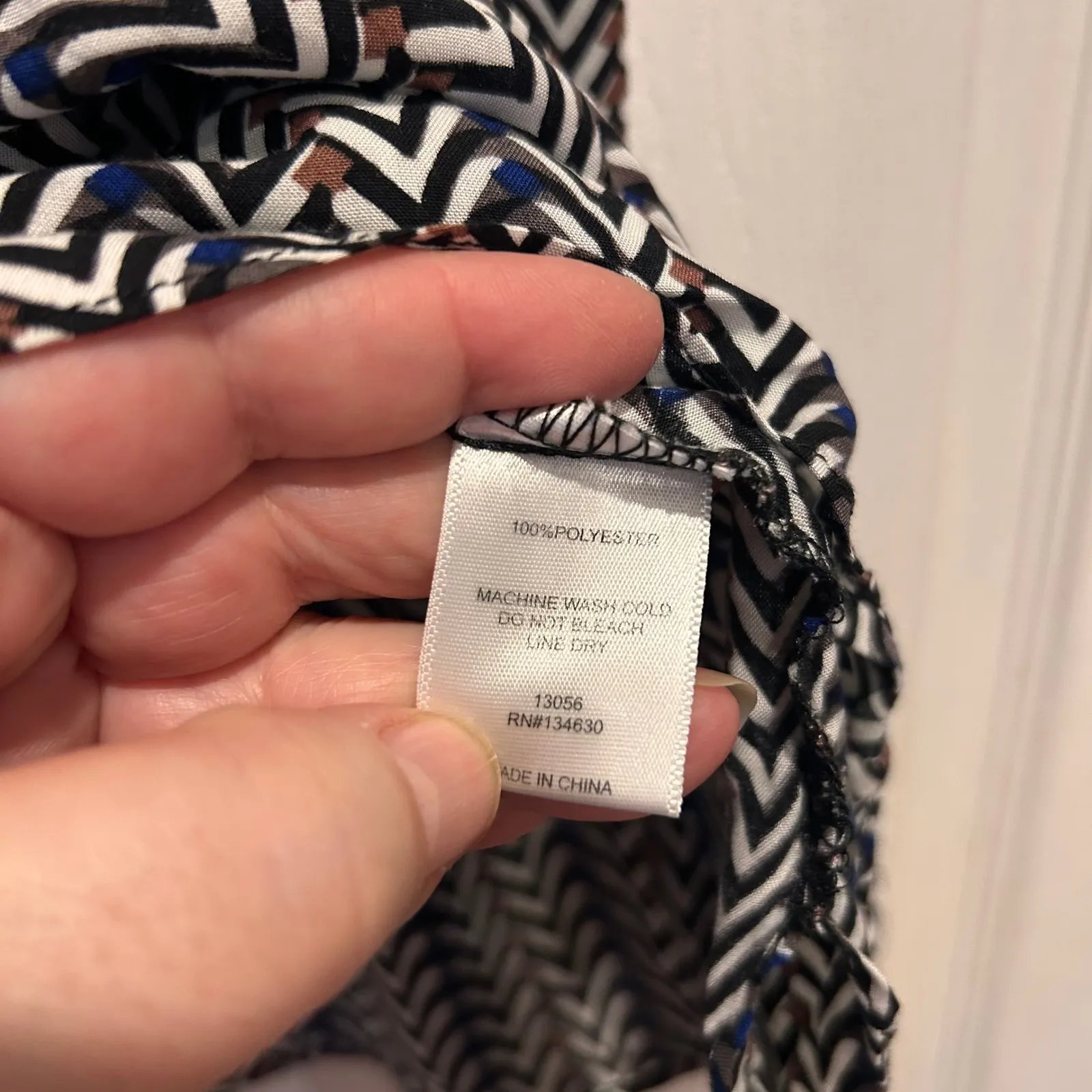 Anthro Sunday In Brooklyn Off The Shoulder Chevron Ruffle Sleeve Top Womens S - Image 8