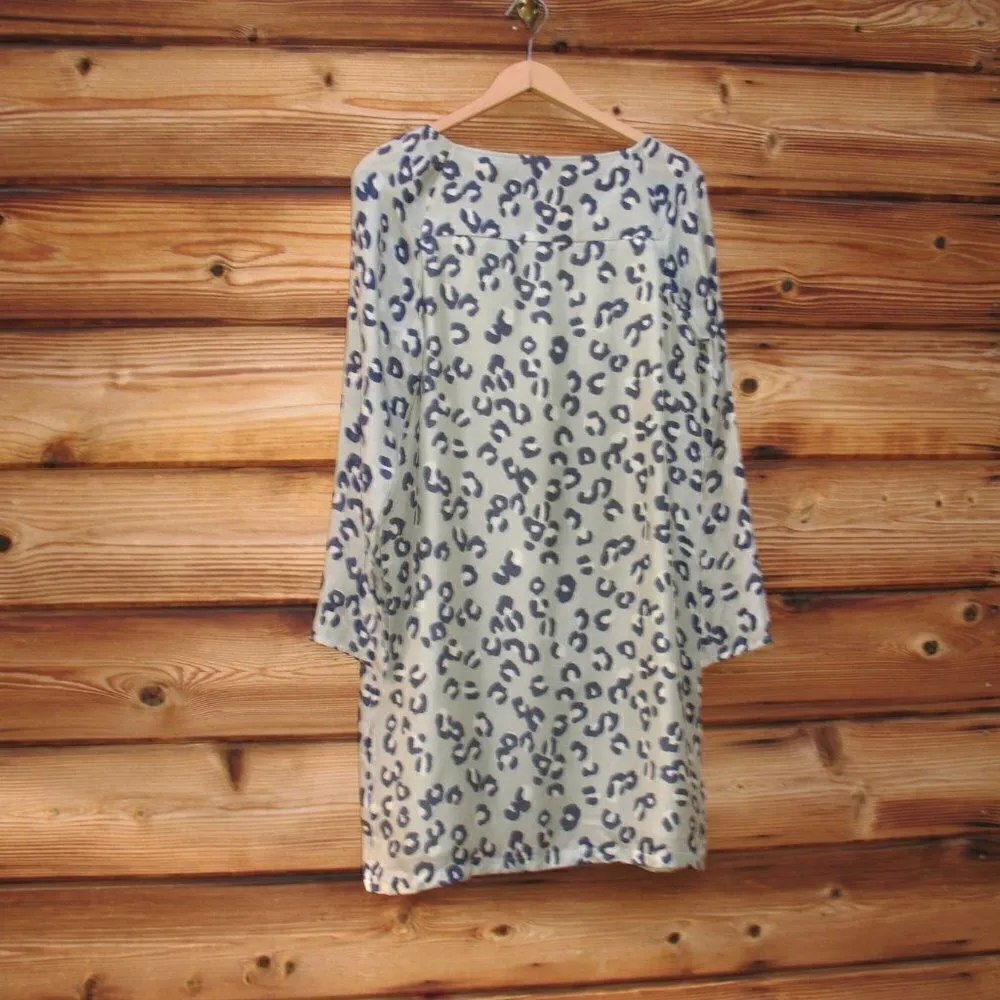 A.P.C. Silk Dress Green Size L - Image 5