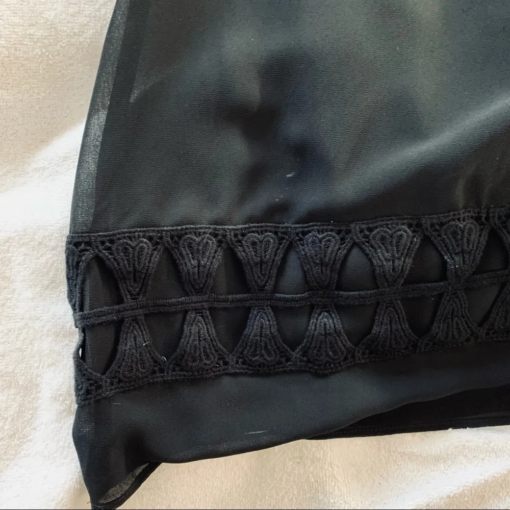 BCX Black Pleated Dress size S - Image 14