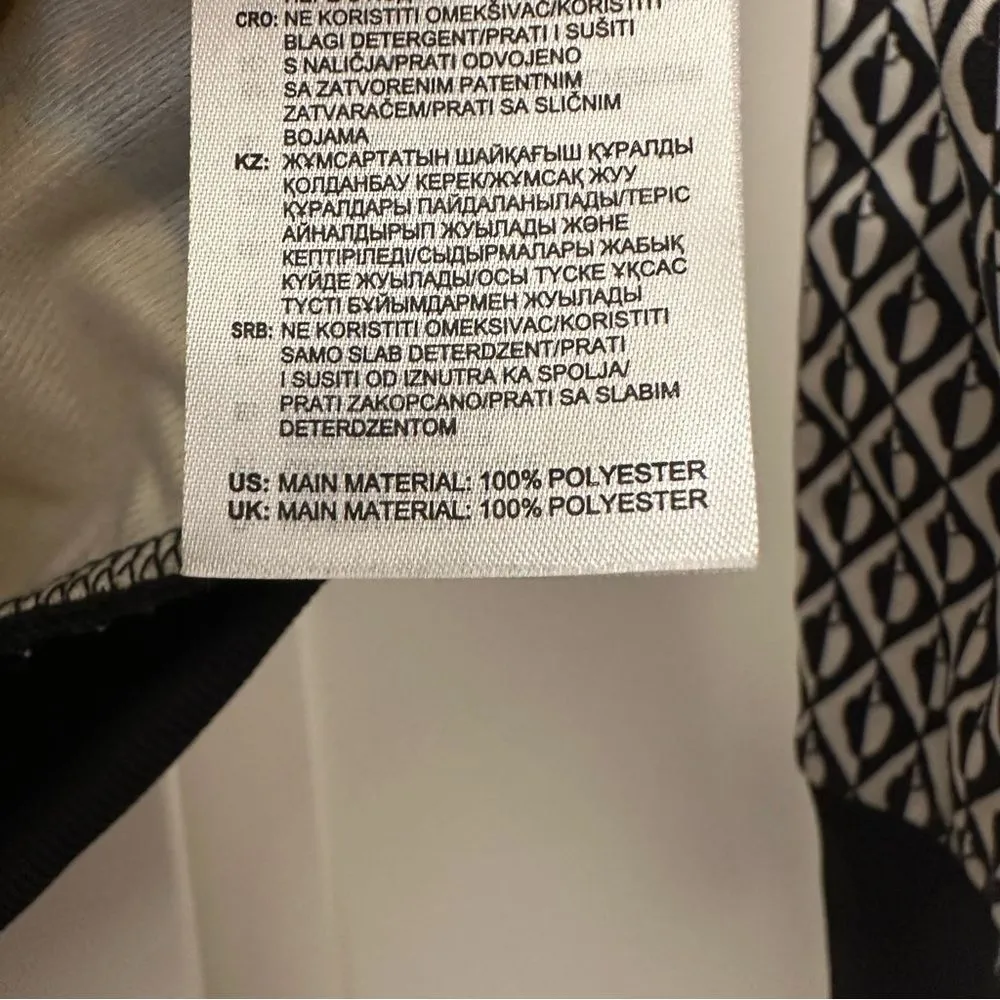 Adidas x Farm Rio Tropical Palm Leaf Full Zip Track Bomber Jacket size small - Image 11