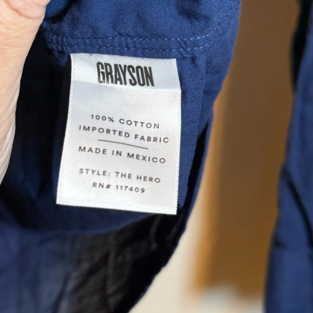 Grayson The Hero‎ Shirt Blue - Image 4