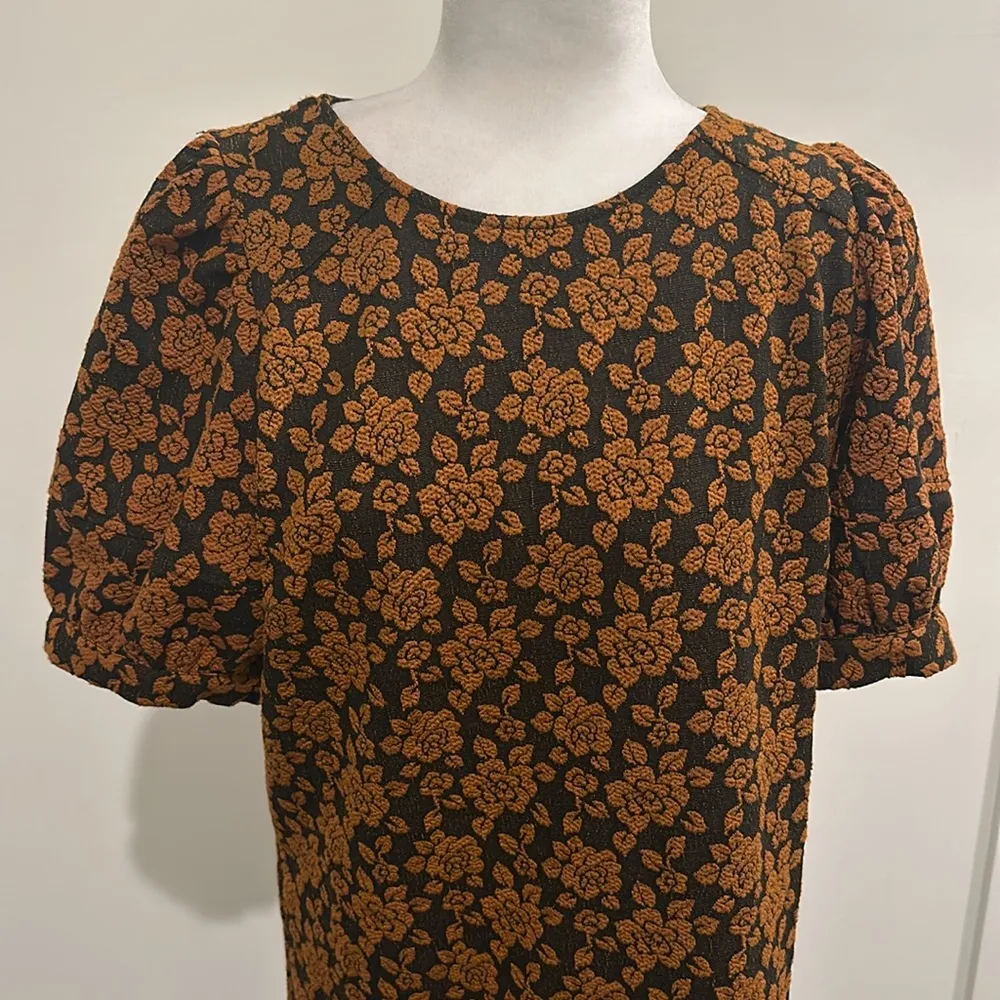 THML Puff Sleeve Dress Sz L - Image 2