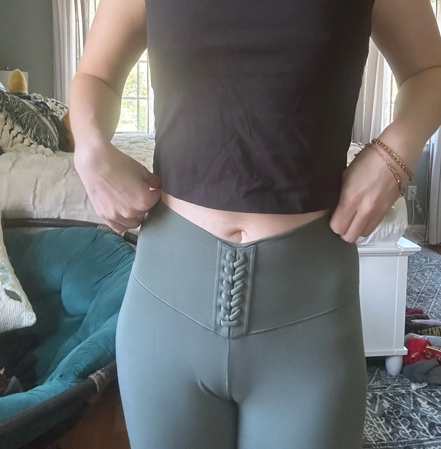 aerie crossover leggings - Image 2