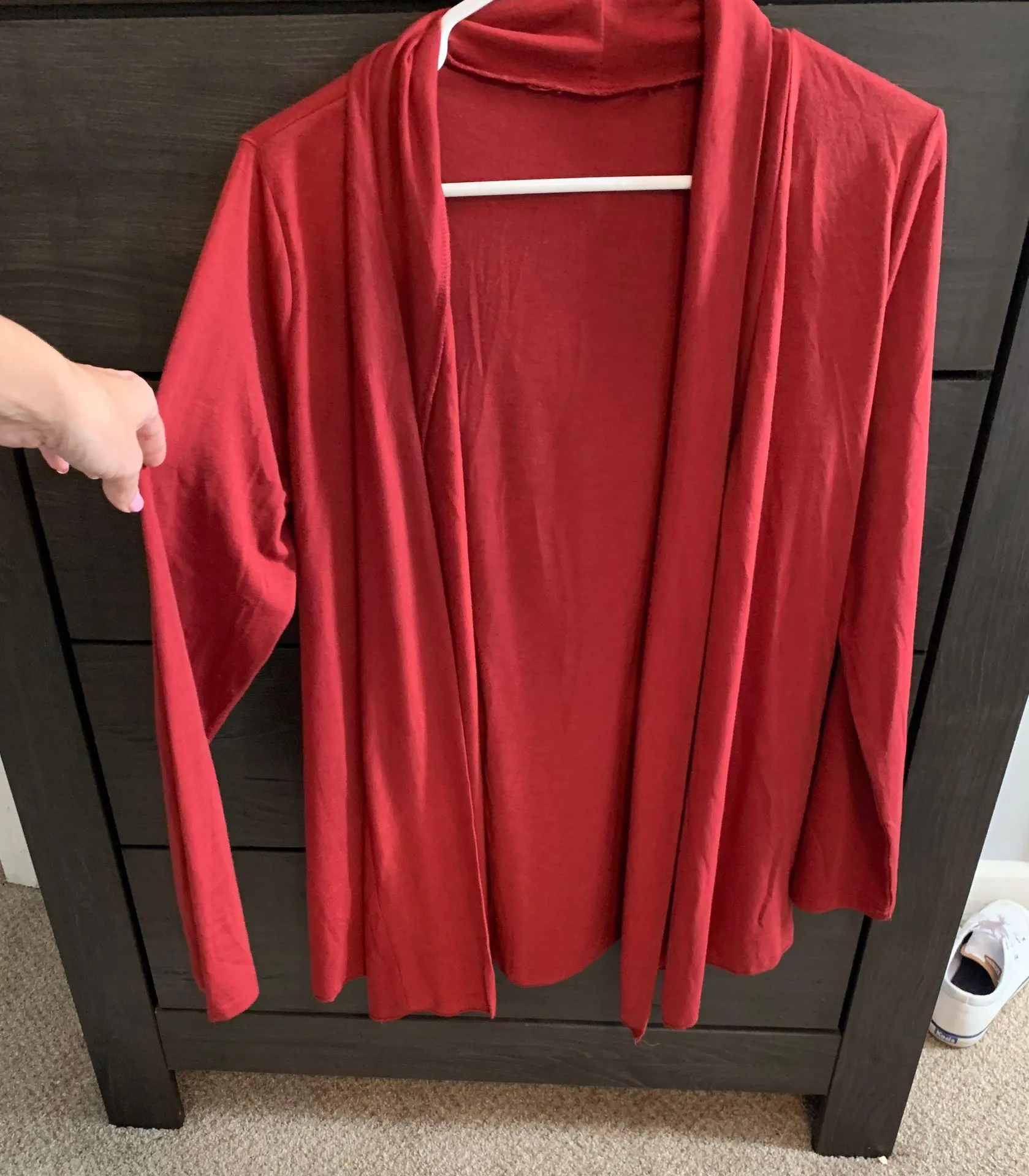 Multi Wear Cardigan Red Size M - Image 4