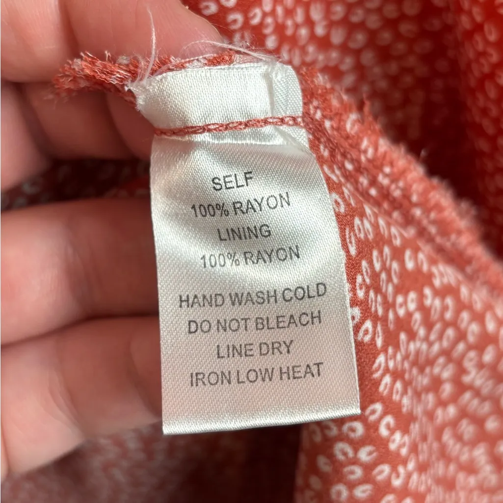 Gianni Bini Woman’s Casual Peasant Party / Cocktail Long Sleeve Dress Size Small - Image 5