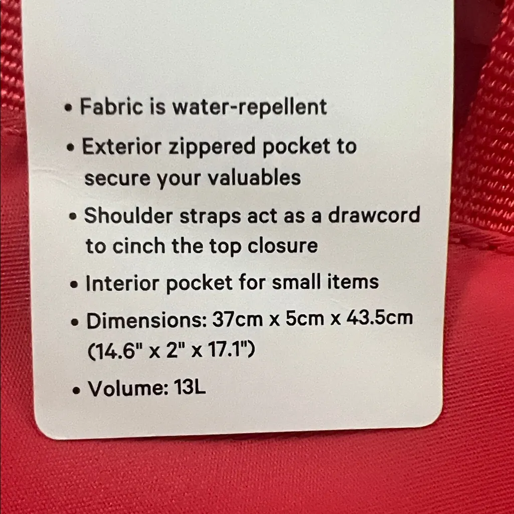 lululemon athletica lightweight gym sack - Image 8