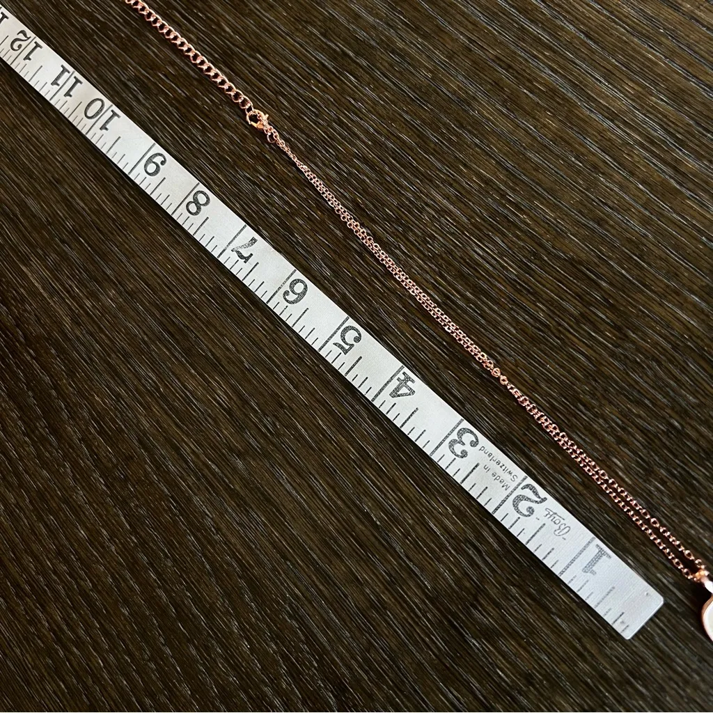 Moon Goddess rose gold Necklace and Earrings Set, dainty custom Jewelry - Image 7