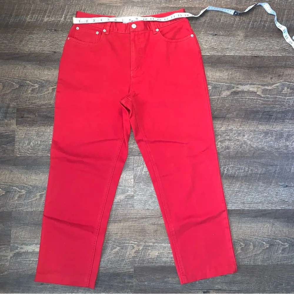 Vintage Tommy Hilfiger Red Pants - Image 12