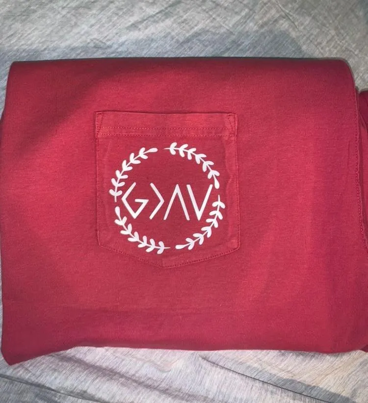 Comfort Colors God Long Sleeve Tee  - Image 2