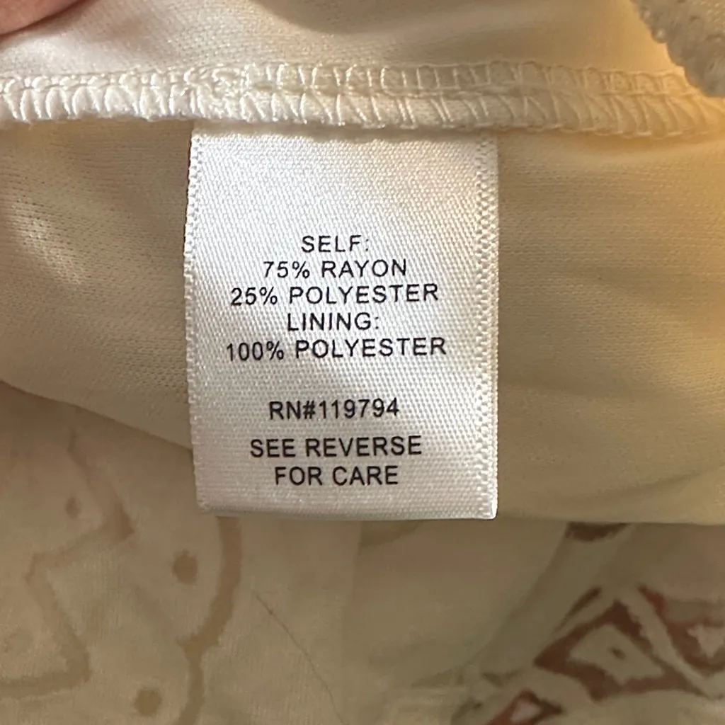 ONE WORLD Cream Maxi Dress - Image 14