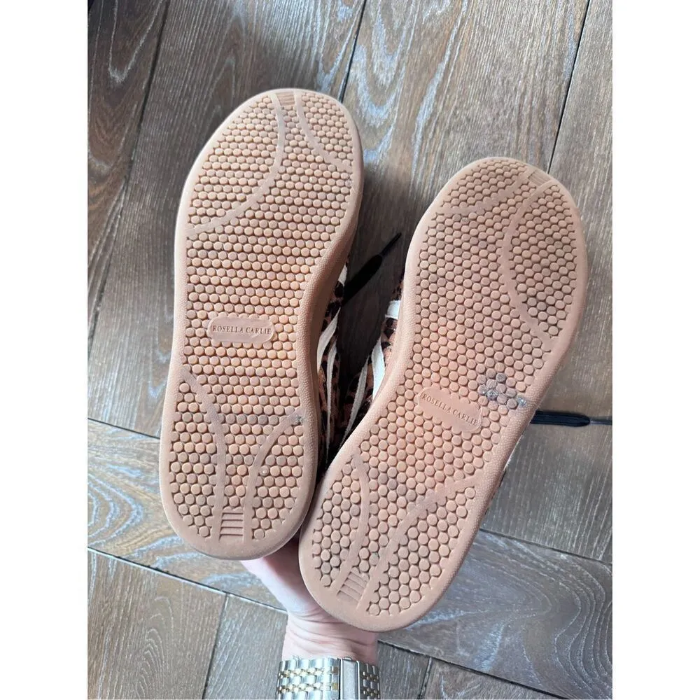 Rosella Carlie Leopard Print Sneakers Size 8.5 Brown - Image 5