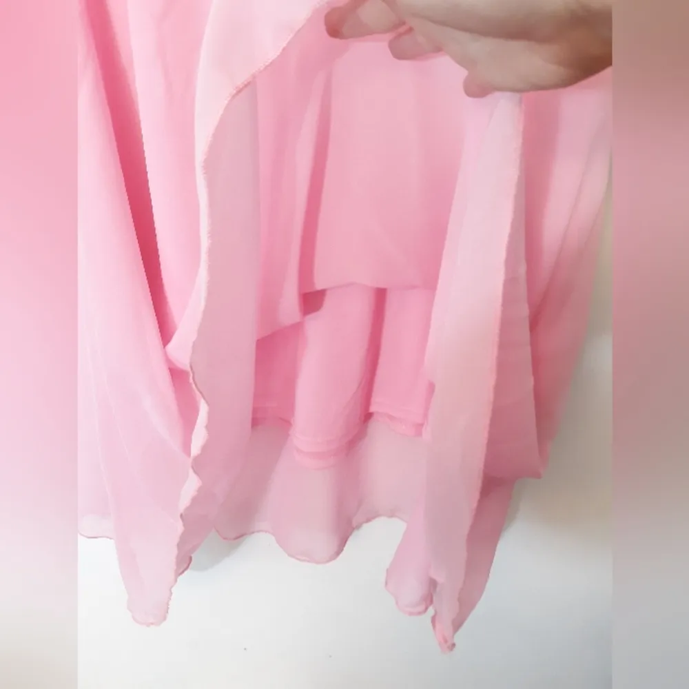 Lularoe pink layered skirt - Image 3