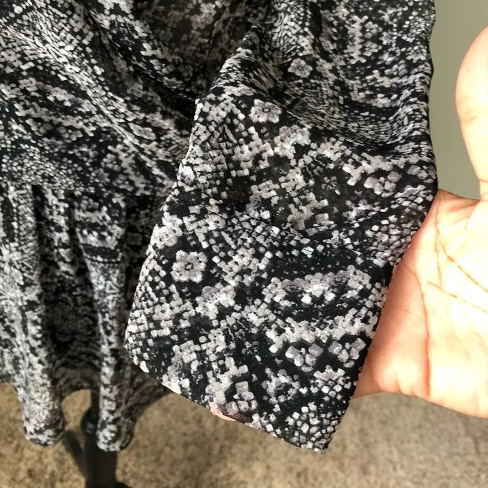 BCBGENERATION | Snakeskin Print Sheer Dress - Image 42