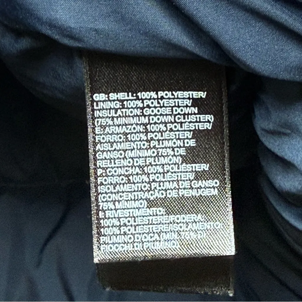 The North Face Women’s Cosmic Blue Ikat Nuptse 2 700 Down Puffer Vest | L - Image 3