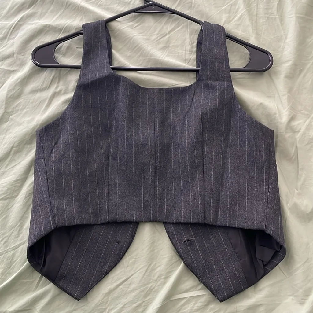 NWT Moon River Pinstripe Suit Skirt Size Small - Image 6