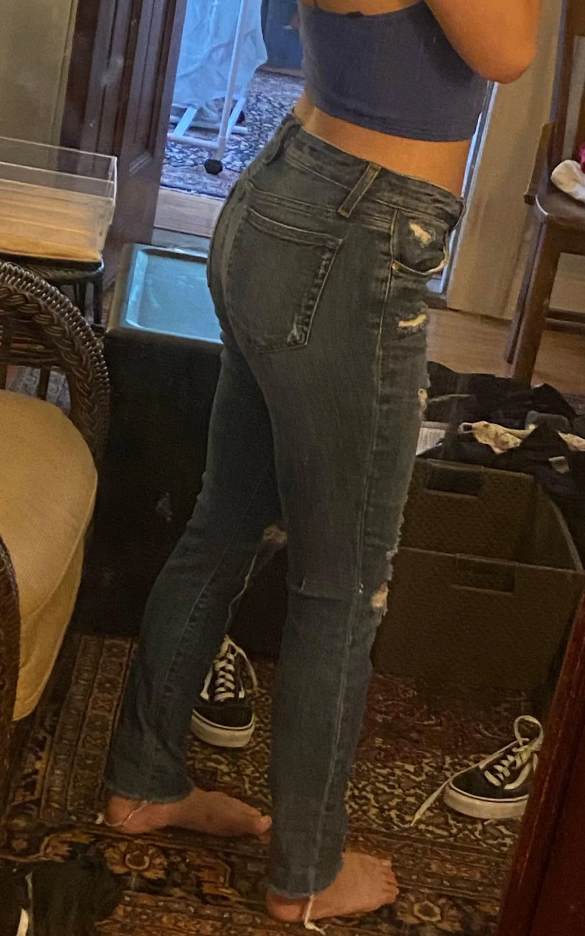 Distressed Jeggings - Image 2