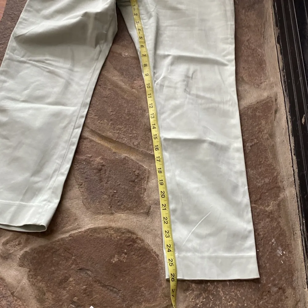 The Limited size 6 ankle pants cropped mint green chinos trousers - Image 7