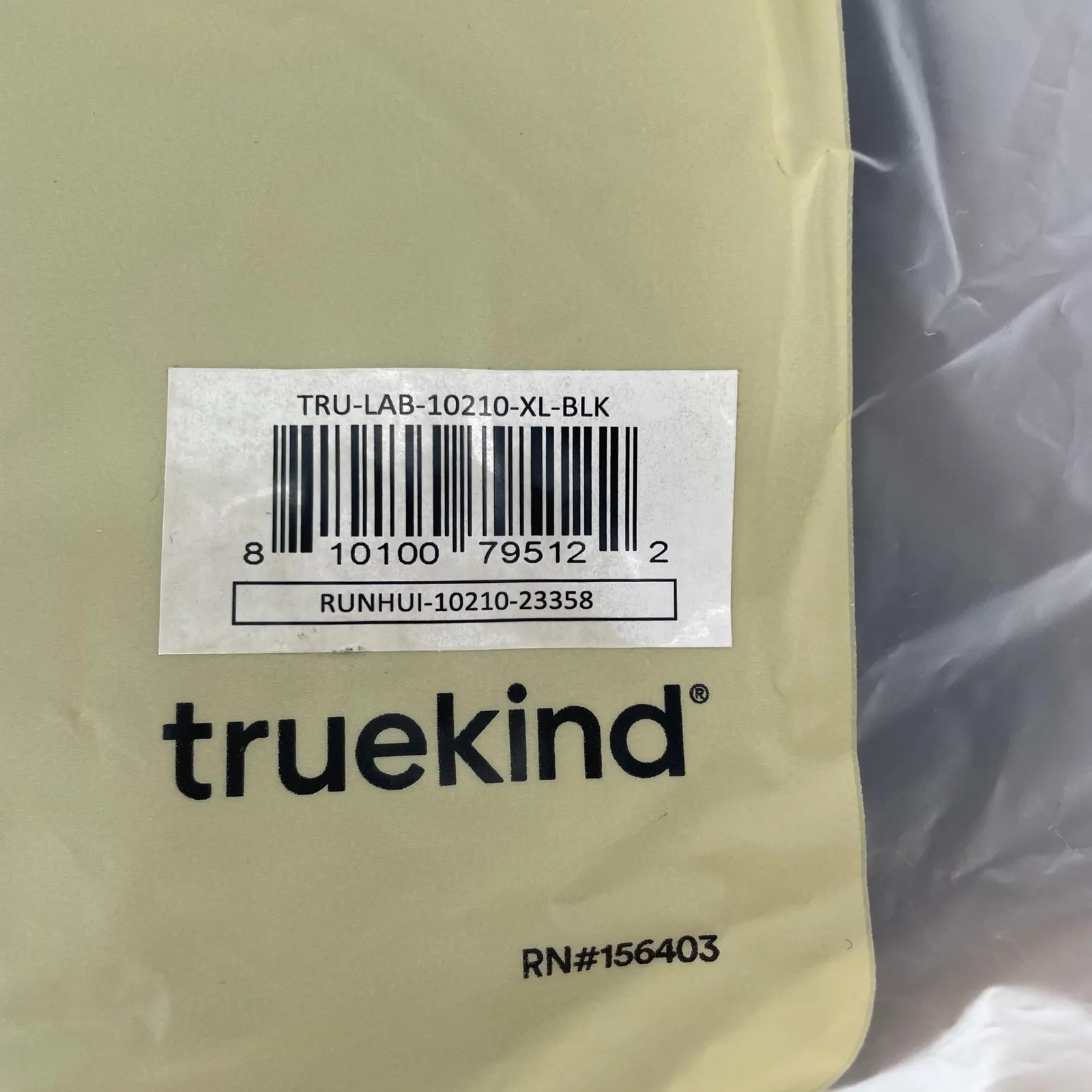 truekind Supportive Comfort Wireless Shaping Bra Black XL RN 156403 - Image 9