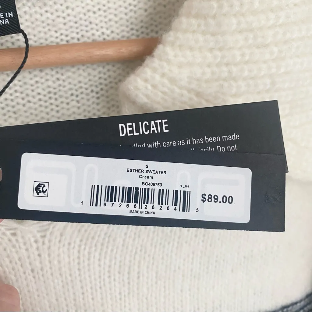 NWT Steve Madden Polo Crop Sweater - Image 8