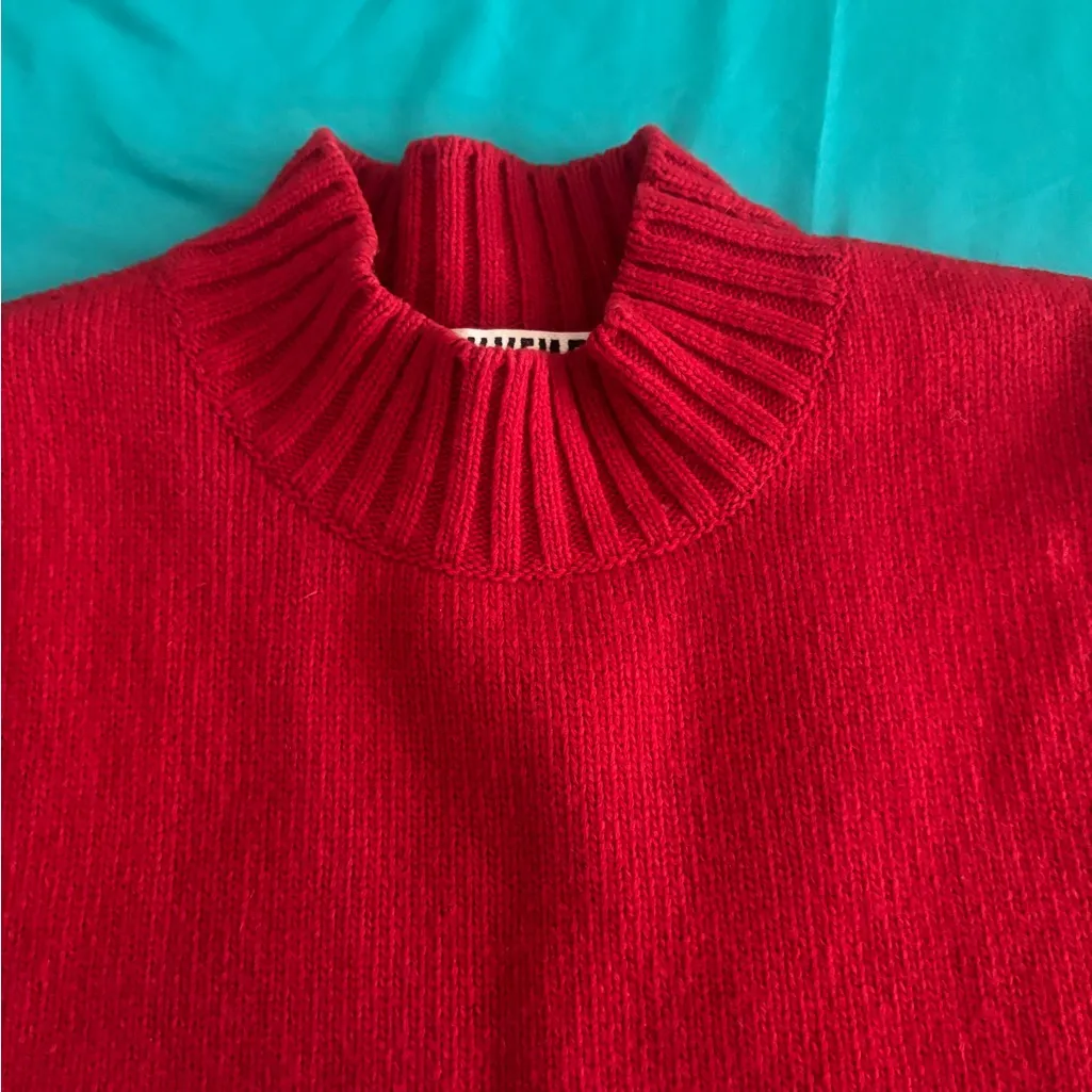 Bikkembergs Red Knit Sweater Size M - Image 9