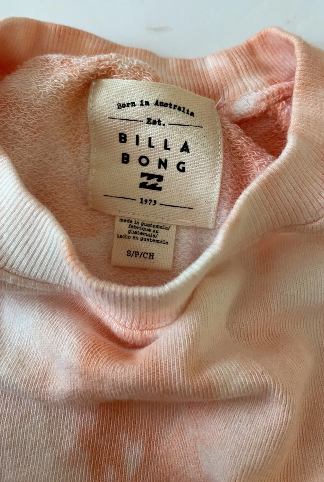 Sun shrunk tie dye crewneck sweatshirt small NWT - Image 5