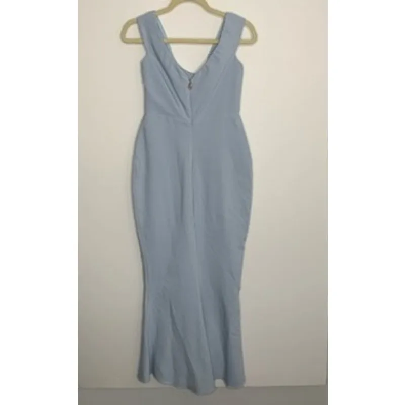 Nookie X Revolve Allure Gown In Dusty Blue Baby Blue Size Medium Womens - Image 4