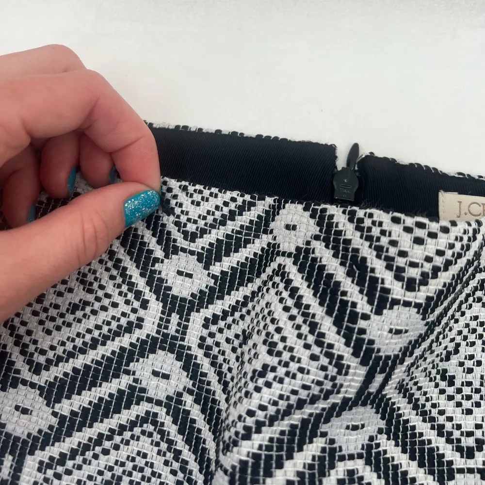 J. crew Diamond jacquard mini skirt 12 - Image 13