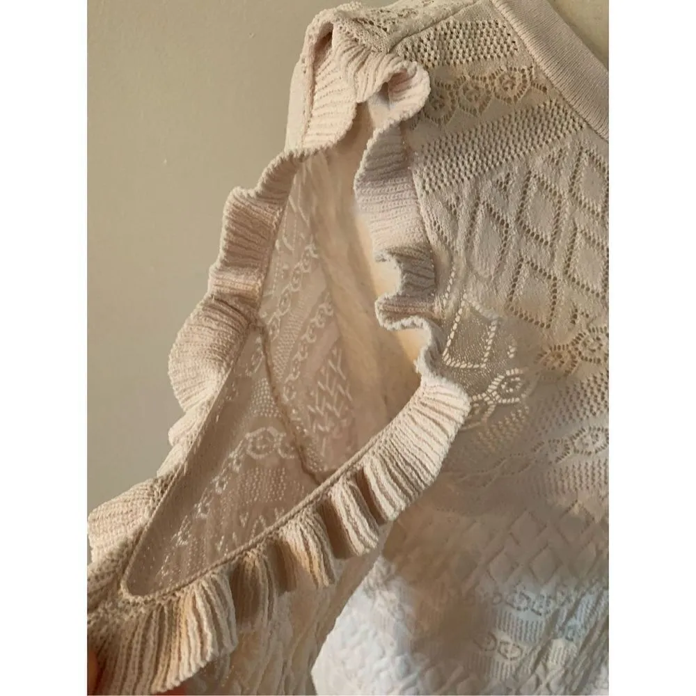 Lauren Conrad, pink size large sweater, no shoulders - Image 2