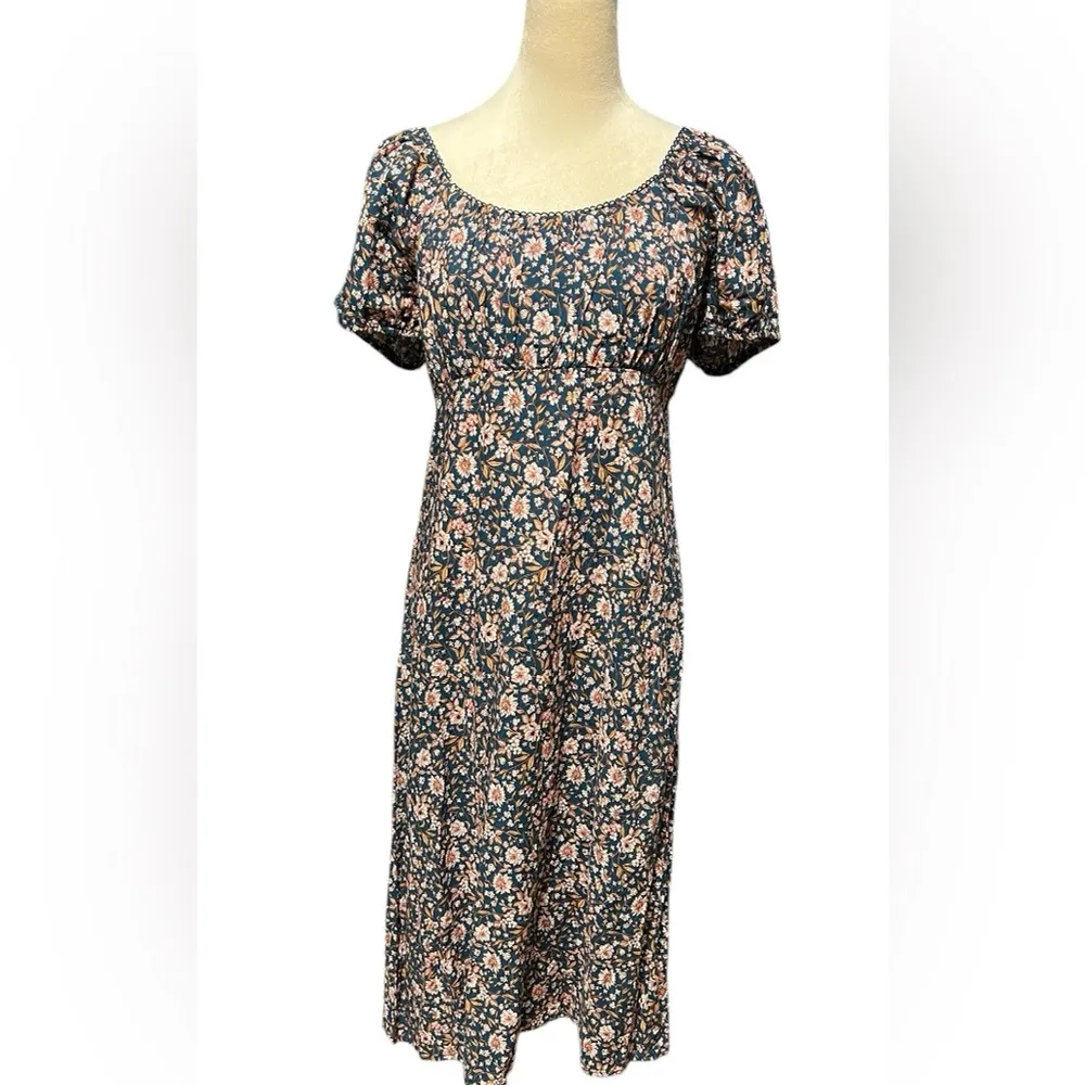 As U Wish Floral Print Midi dress - Image 2