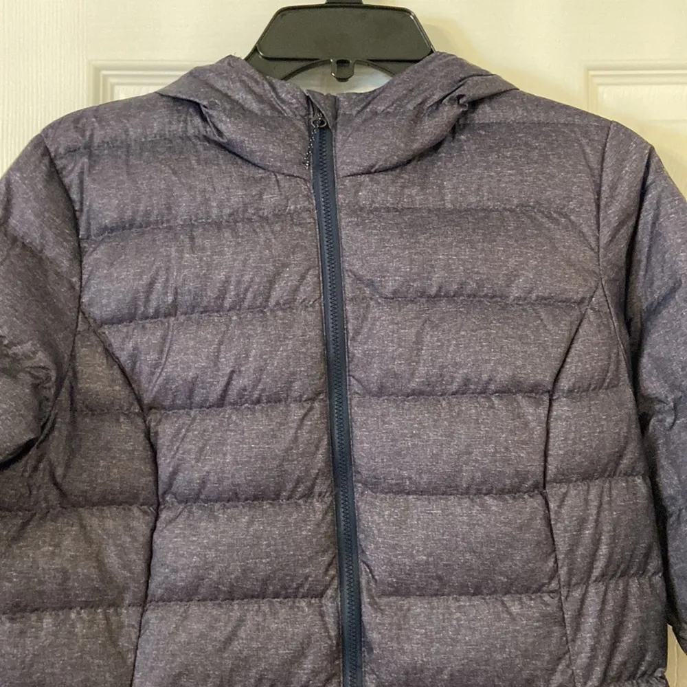 Eddie Bauer Women Down Jacket size S EB650 color gray/bluish 100% nylon BNWOT - Image 2