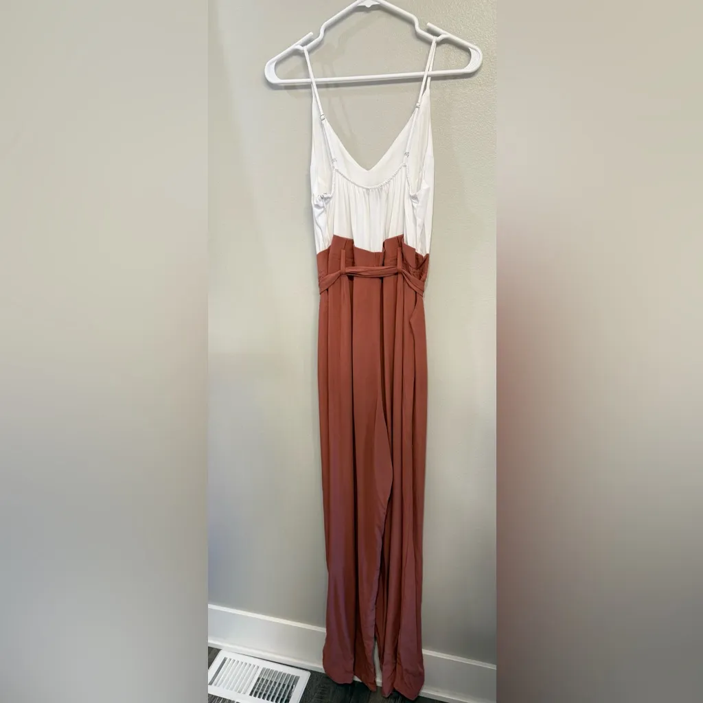 Shinestar High Waist Pant Sleeveless Tank Jumpsuit in Size Small NWT - Image 4