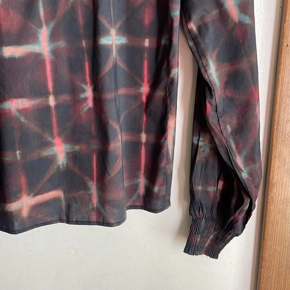 Evereve Hazel Blouse BLACK MULTI - Image 10