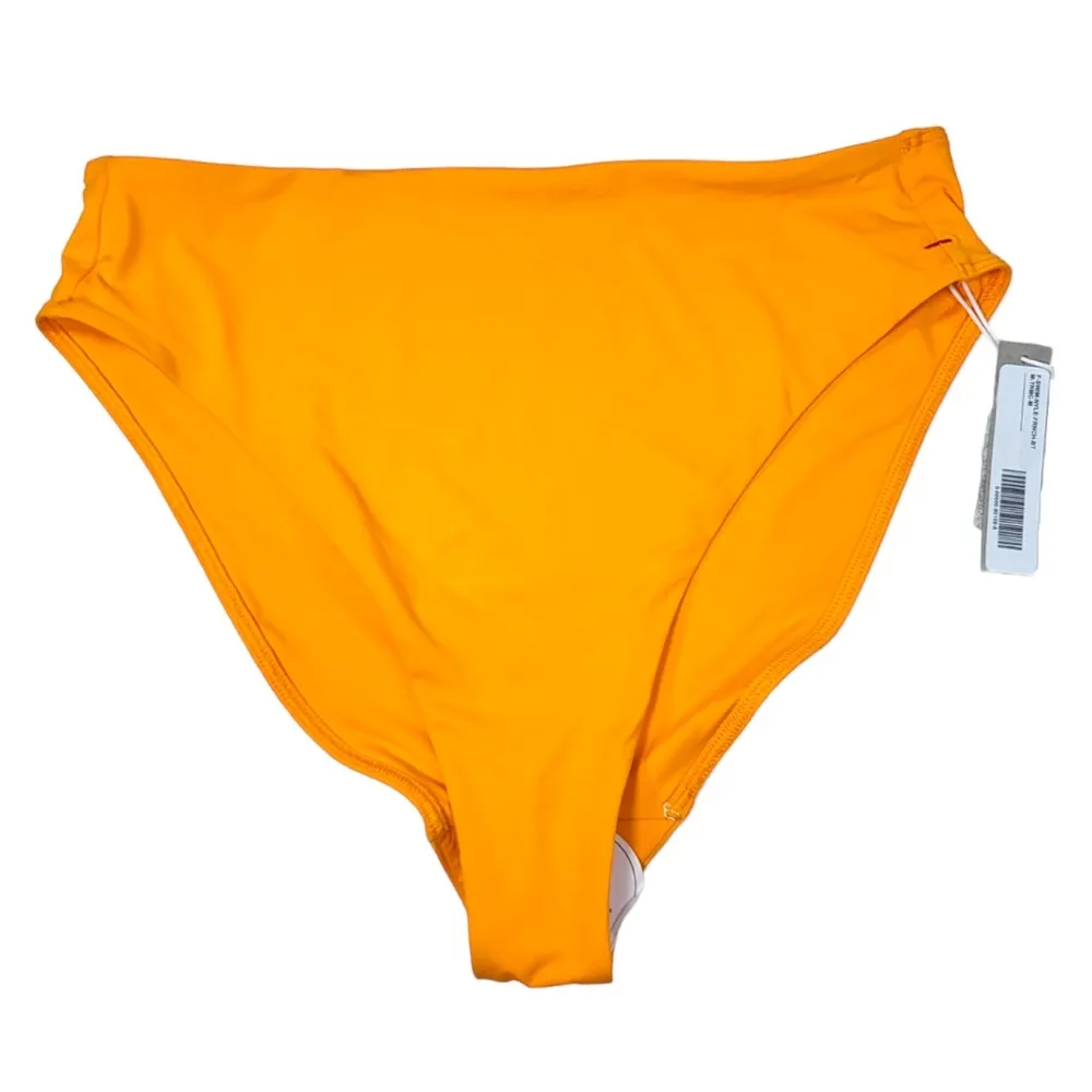 NWT Everlane ReNew The High-Rise Hipster Bottom in Mustard Yellow - Image 4