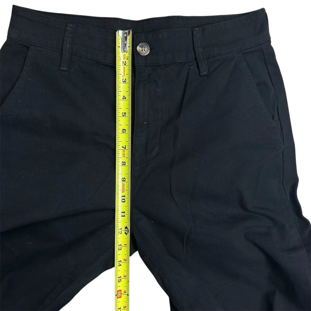 NWOT American Giant Women's Wide Leg Pants Black Size 8 Casual Relaxed Fit - Image 10