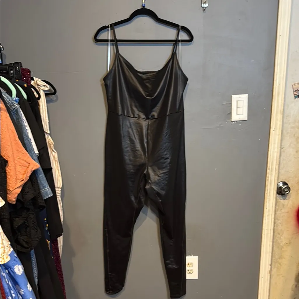 Wild Fable Black Jumpsuit with Spaghetti Straps - Image 3