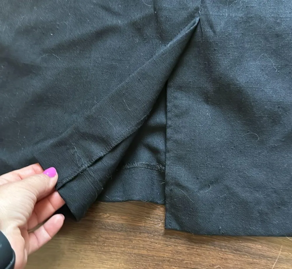 Jessica Howard Woman Short Sleeve Belted Dress Black 16 - Image 7